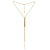 Icarus Lariat Gold Vermeil