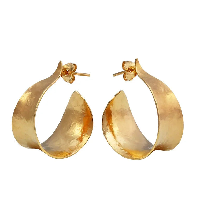 Medium Curl Earrings