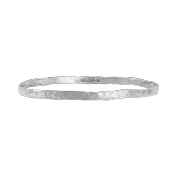 Men's 4mm Hammered Nomad Bangle