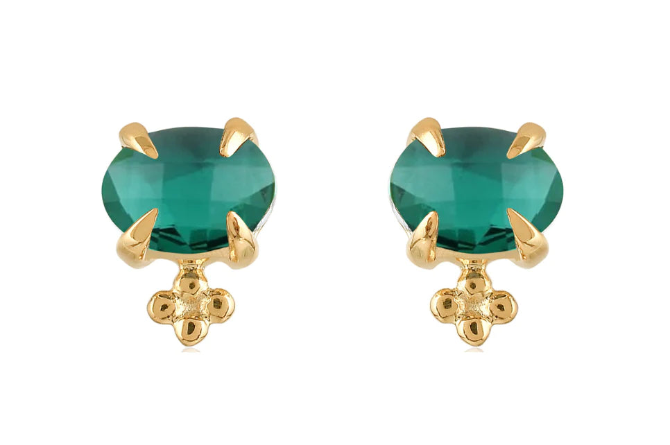 Miranda Gemstone Stud Earrings