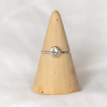 Silver Nugget Ring