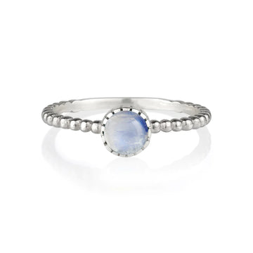 Rawa Moonstone Stacking Ring