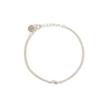 Rays of Light Mini Emerald Bracelet