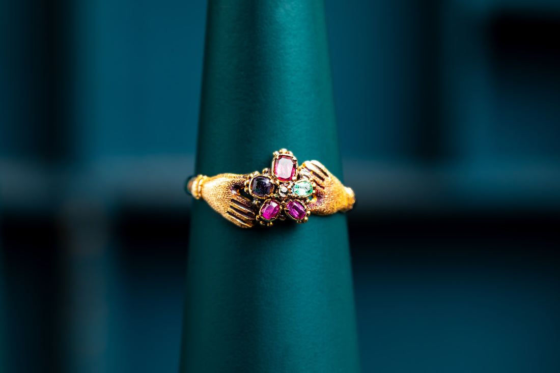 Victorian Fede Regard Ring