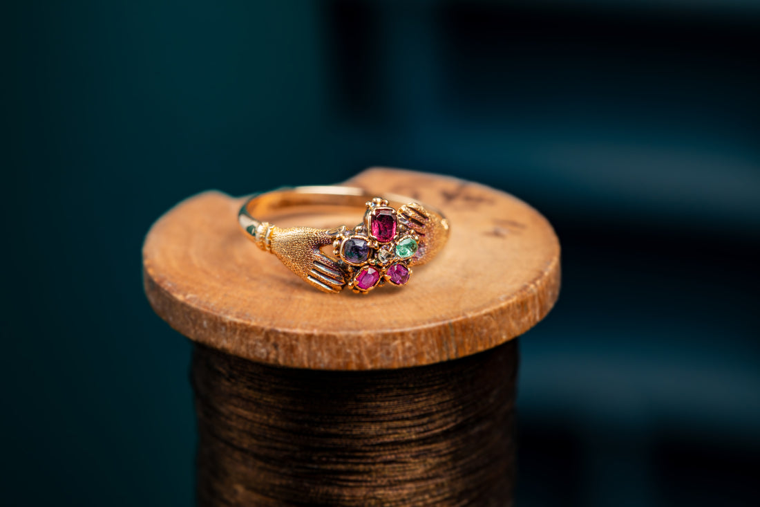 Victorian Fede Regard Ring