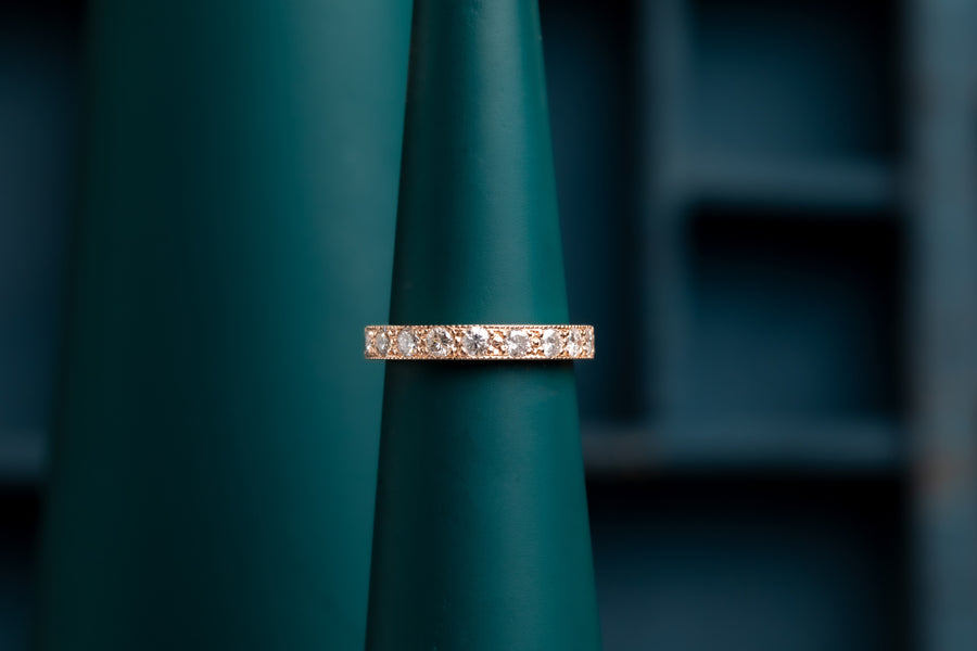 Rose Gold Athena Eternity Ring