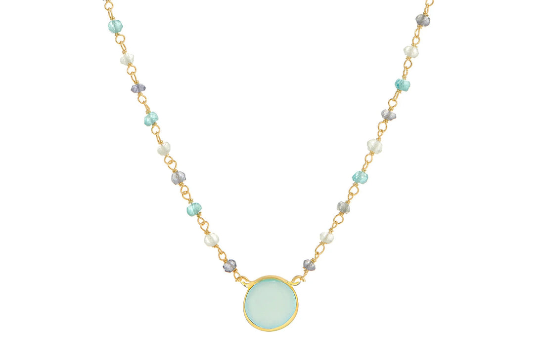 Sara Chelcedony Pendant