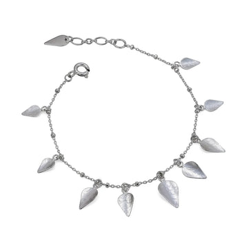 scattered leaves bracelet