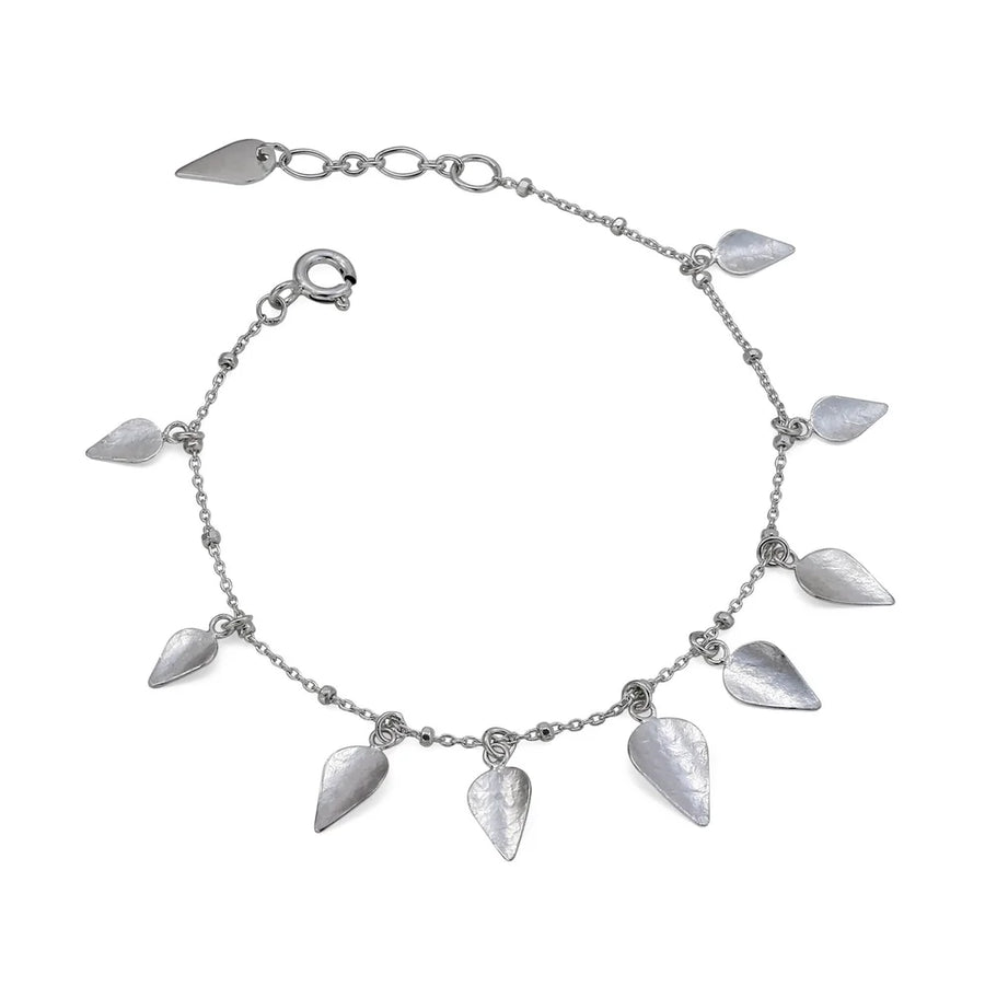 scattered leaves bracelet