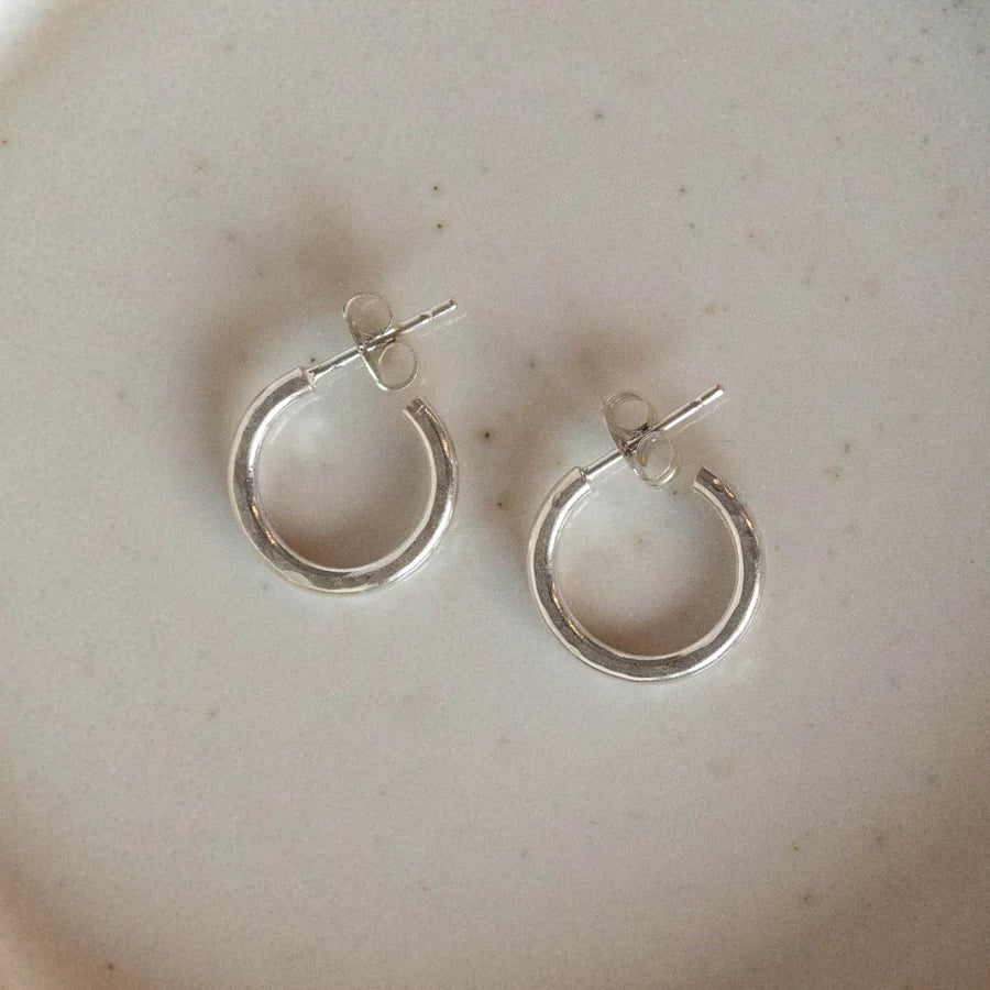 Silver Everyday Hoop Earrings