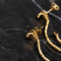 Snake Hoops Earrings