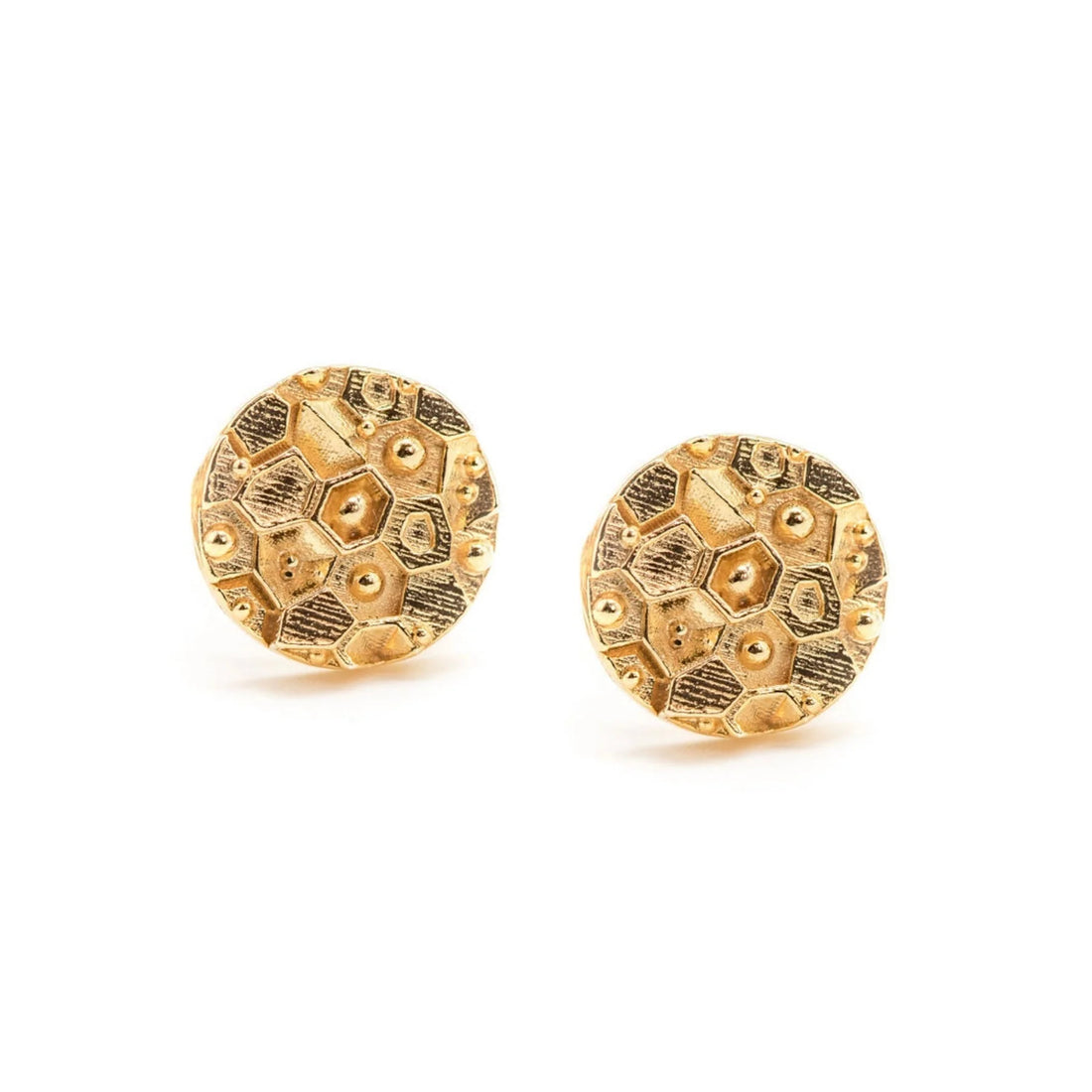 9ct Gold Mini Hemera Studs