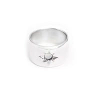 Silver Sunbeam Ring