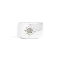 Silver Sunbeam Ring