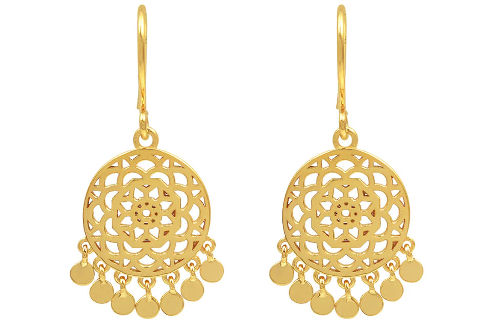Talisman Gold Sprinkle Earrings