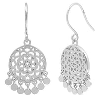 Talisman Silver Sprinkle Earrings