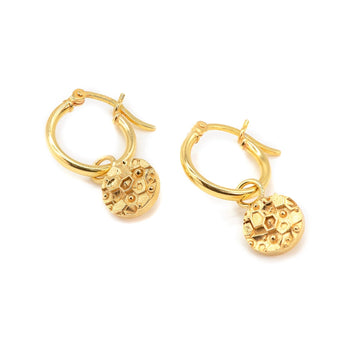 9ct Gold Hemera Hoop Earrings