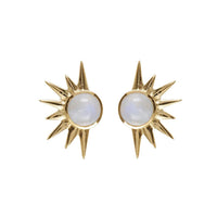 Total Eclipse Moonstone Studs