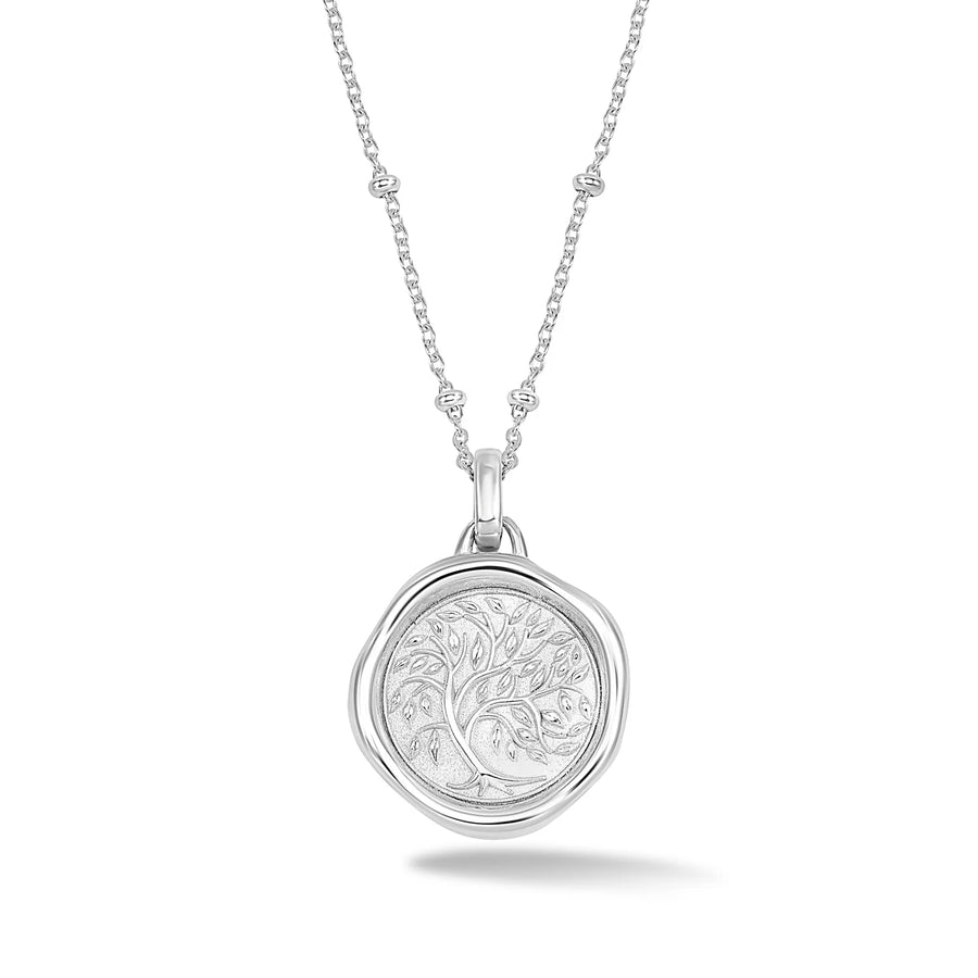 Tree of Life Talisman Necklace Silver
