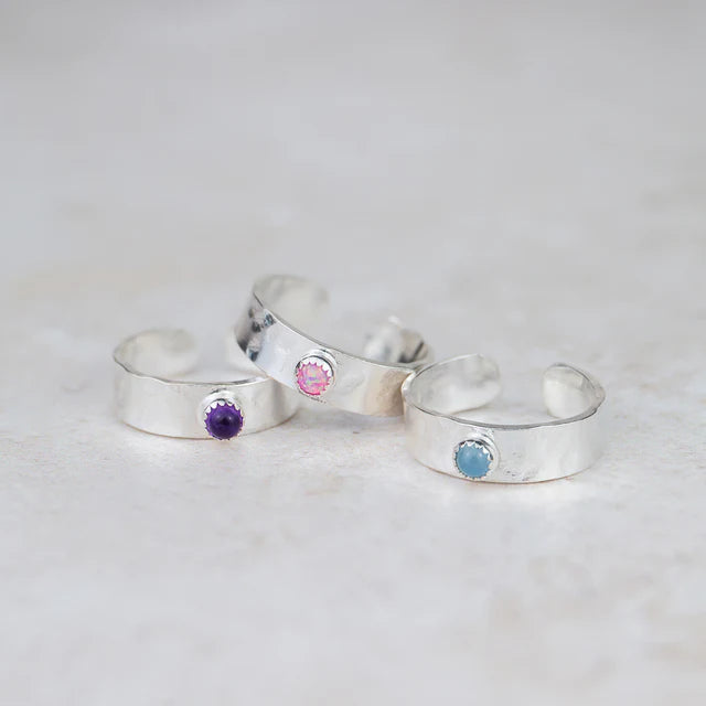 Turquoise Birtstone Toe Ring
