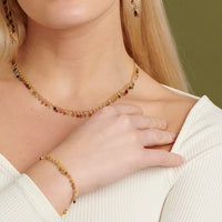 Valentina Beaded Tourmaline Bracelet