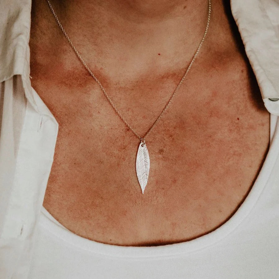 Silver Palm Pendant