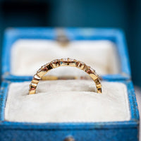 Vintage Inspired Eternity Ring