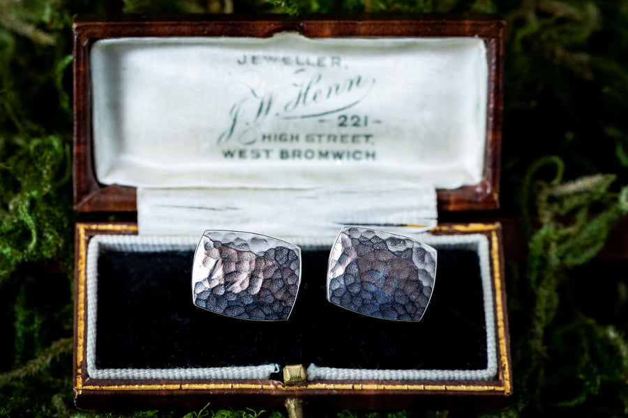 Hammered Cufflinks