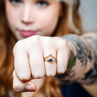 Alauna Wishbone Ring