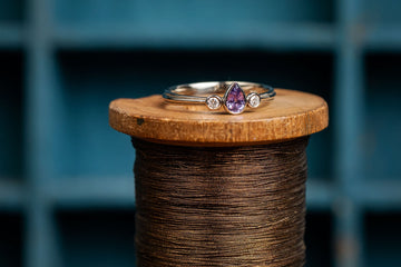 Alauna III Purple Sapphire Ring