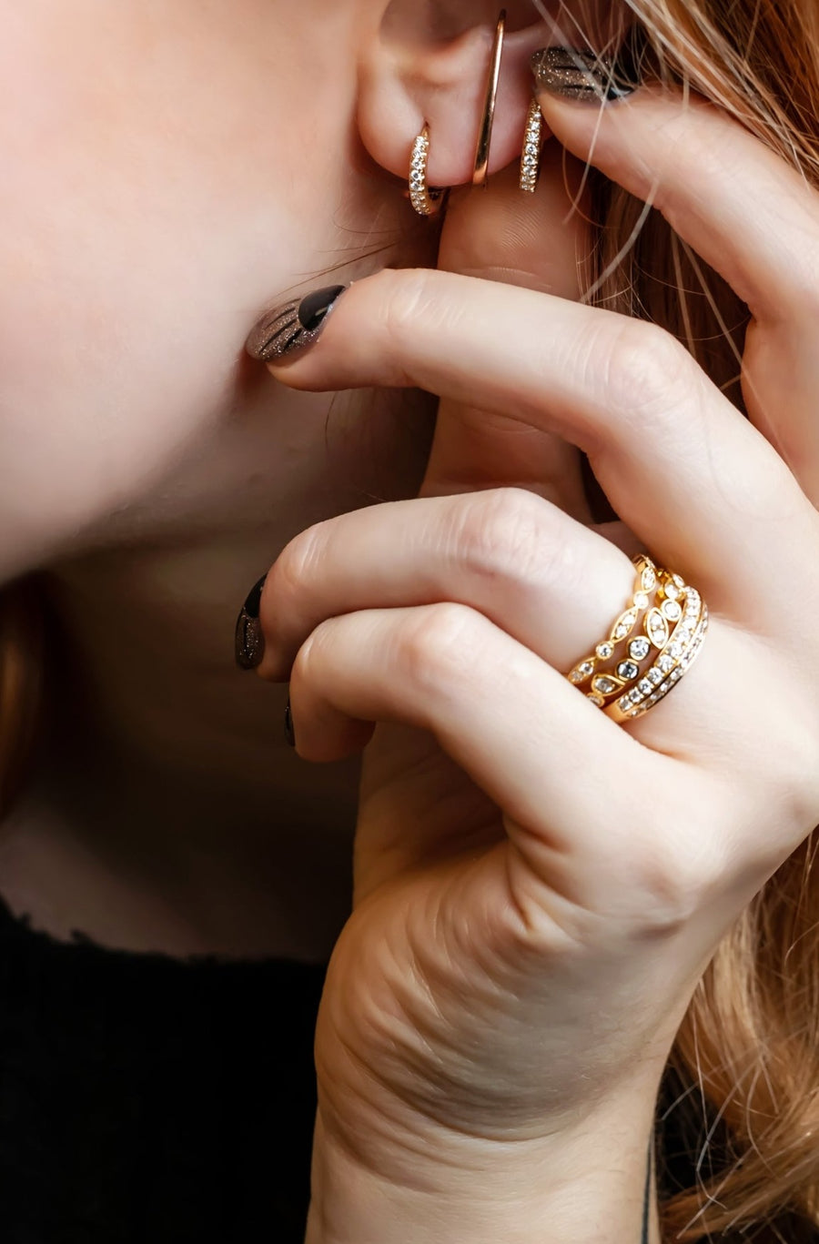 Vintage Inspired Eternity Ring