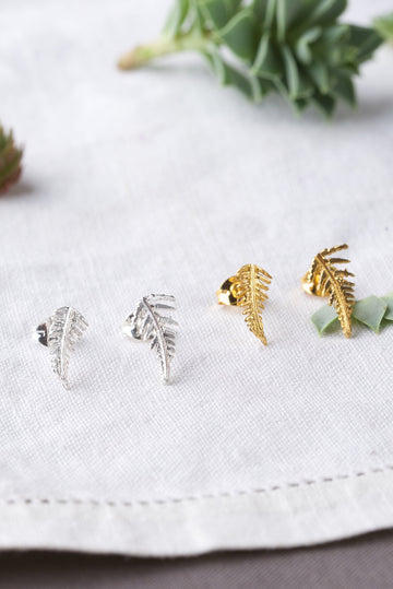 Fern Stud Earrings