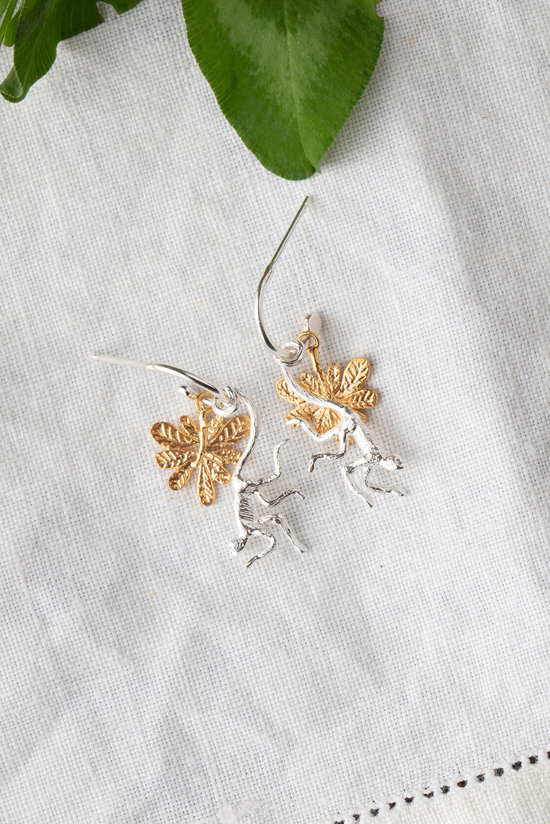 Spider Monkey Earrings