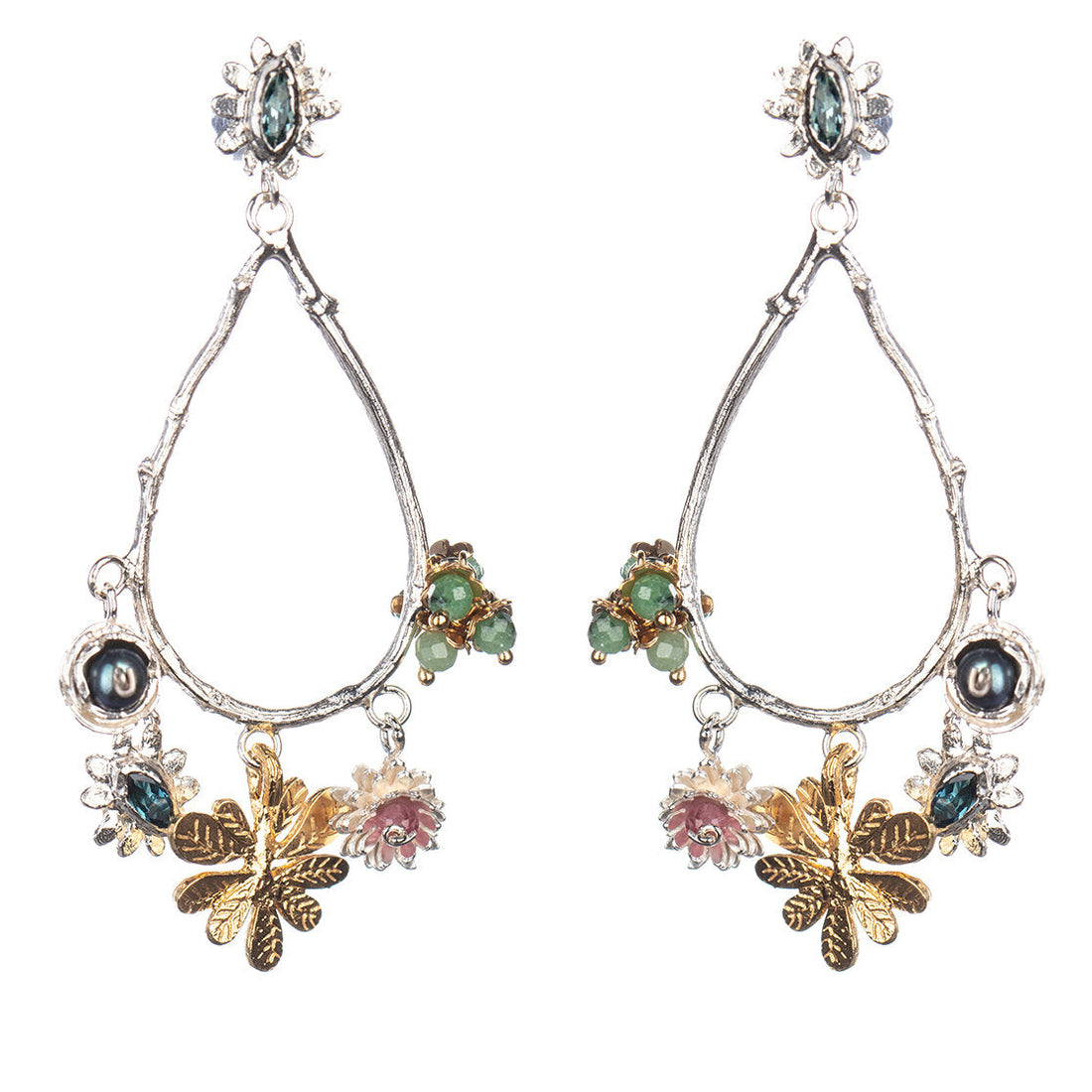 Jungle Fruit Earrings by Amanda Coleman