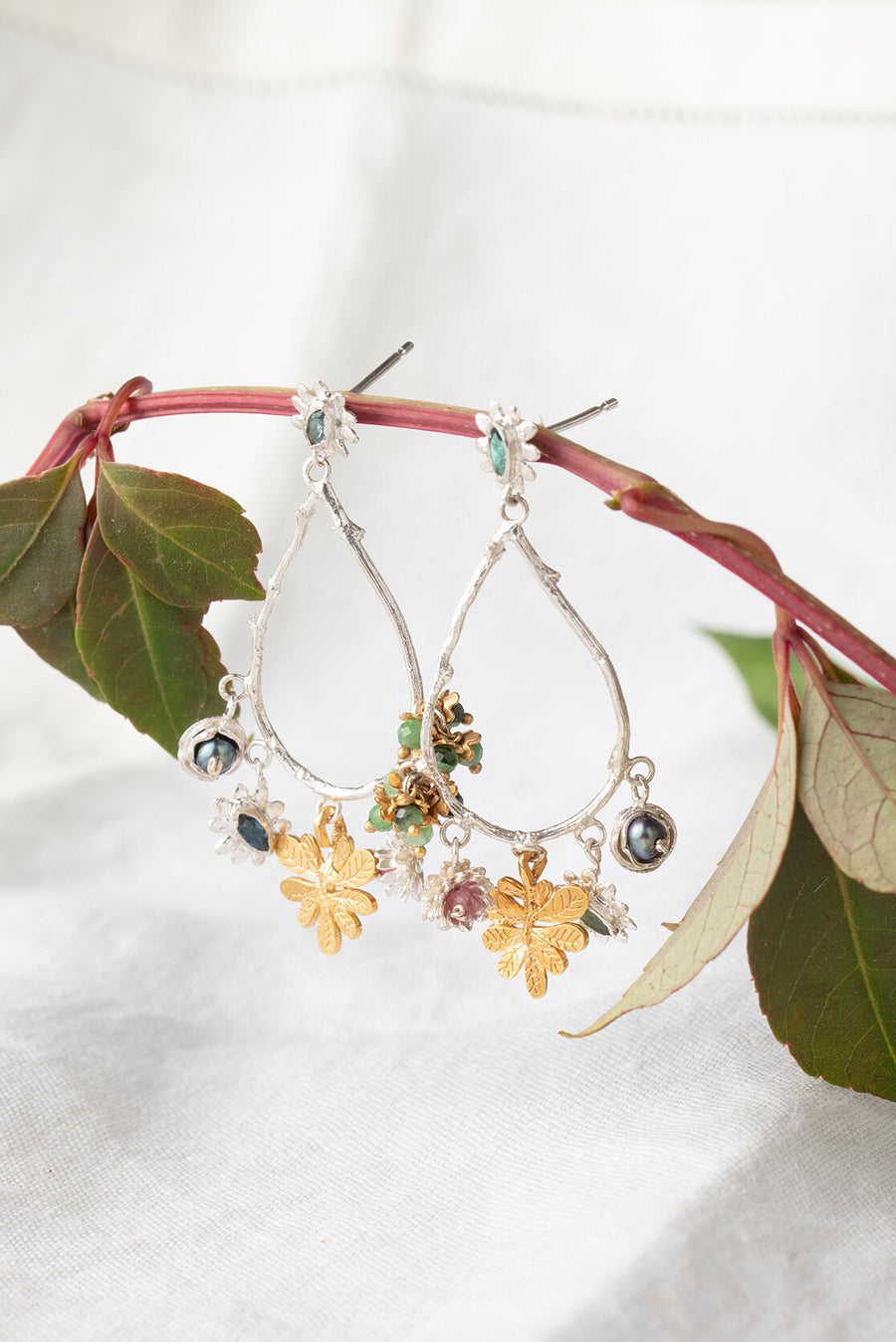 Jungle Fruit Earrings by Amanda Coleman