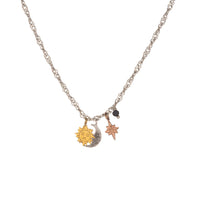 Sun, Moon and Stars Necklace