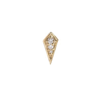 Mini Point Rhombus Diamond Studs