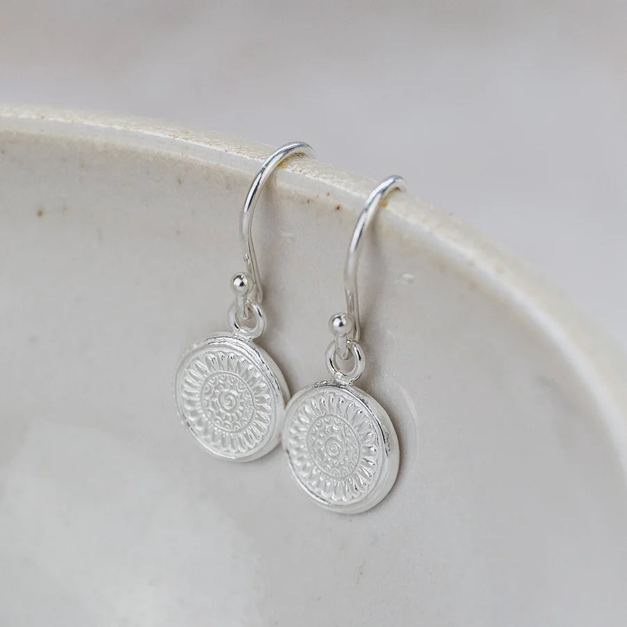 Silver Talisman Earrings