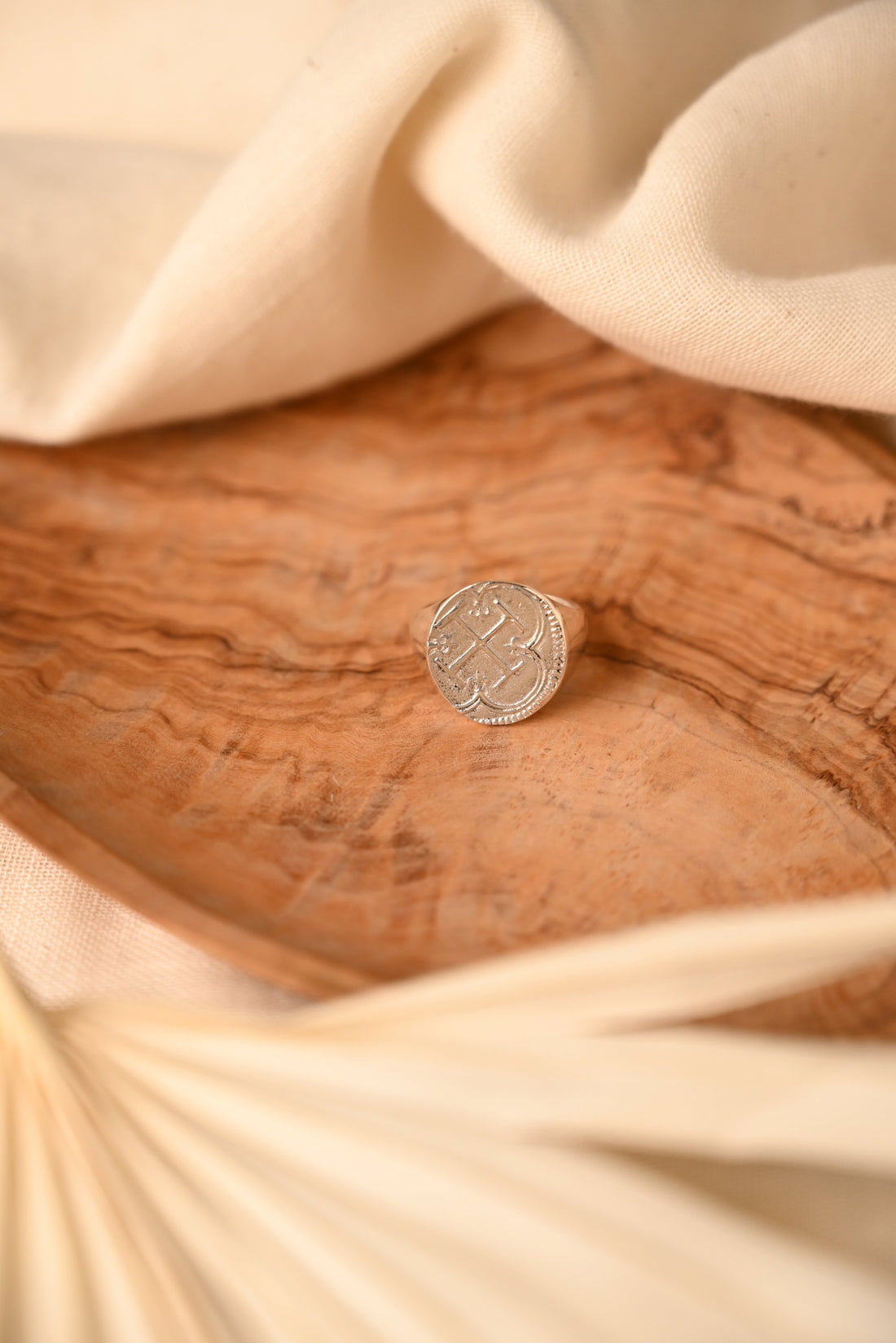 Silver Tesoro Signet Ring