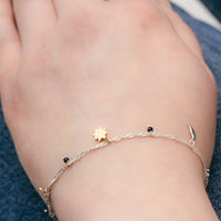Sun Moon and Star Charm Bracelet
